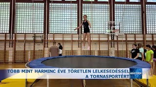 Több mint harminc éve töretlen lelkesedéssel a tornasportért