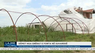 Erërat dëmtojnë shkollën në Gjinoc dhe shtëpitë në Suharekë, Komuna kërkon ndihmën e Qeverisë