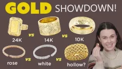 24K Gold vs 14K vs...Hollow??? Durability Test & More! 24K Gold vs 14K vs...Hollow??? Durability Test & More!
