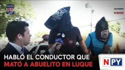 Habló el conductor que mató a abuelito en Luque