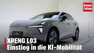 XPENG L03: The Gateway to AI Mobility | krone.tv MOTOR