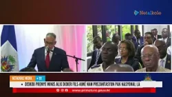 Diskou Premye Minis Alix Didier Fils-Aimé nan prezantasyon Pak Nasyonal la