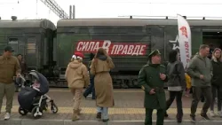 В столице Хакасии побывал агитационный поезд "Сила в правде"
