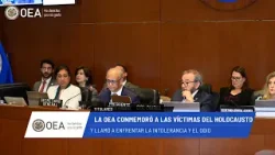 OEA News: la OEA conmemoró a las víctimas del Holocausto. 10 de febrero de 2026.