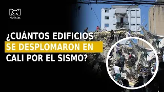 ¿Cuántos edificios colapsaron en Cali?: Buscan sobrevivientes bajo los escombros