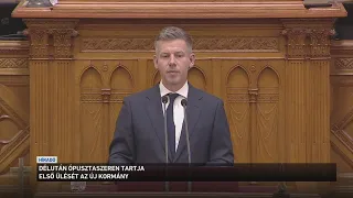 Hivatalba lépett az új kormány