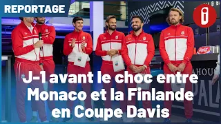 1 day to go before the Davis Cup clash between Monaco and Finland