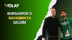 Bursaspor’un yeni transferinden ilk mesaj; ‘Vizyonunu gördüm buraya geldim’
