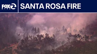 Santa Rosa Ledson Fire wildfire prompts evacuations | KTVU