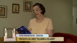 MYRNA NEUMANN: la escritora presentó su nuevo libro.