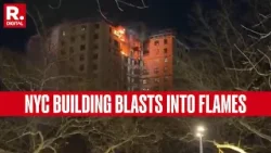BREAKING: New York Residential Building Burns Due To Gas Explosion | Bronx Blast