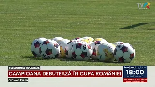 THE CHAMPION DEBUTS IN THE ROMANIAN CUP