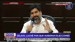Johel Zelaya presenta su defensa tras comparecer ante la comisión que revisará el juicio político