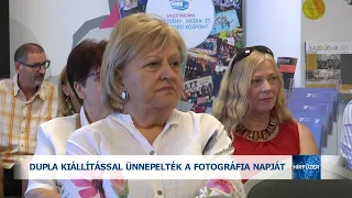Dupla kiállítással ünnepelték a fotográfia napját