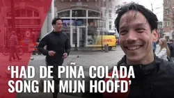 Bas rent in 4 uur 360 rondjes rond het monument op de Dam