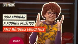 Montse Milà (Judit Martín), present a les negociacions per les millores del professorat