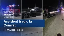 Știrile PRO TV (ORA 20:00) | ACCIDENT TRAGIC LA COMRAT | Moldova