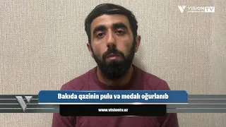Bakıda qazinin pulu və medalı oğurlanıb.