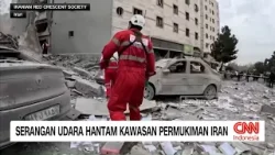 Serangan Udara Hantam Kawasan Permukiman Iran Serangan Udara Hantam Kawasan Permukiman Iran