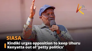 Kindiki urges opposition to keep Uhuru Kenyatta out of ‘petty politics’
