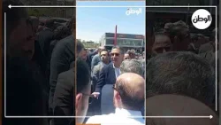 حزن وتأثر وزير التموين أثناء تلقي عزاء والد زوجته حزن وتأثر وزير التموين أثناء تلقي عزاء والد زوجته