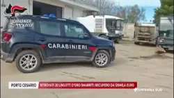 13 FEBBRAIO 2026 - PORTO CESAREO (LE) - RITROVATI 20 LINGOTTI D’ORO: RECUPERO DA 120MILA EURO