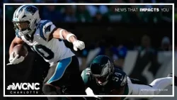 Panthers beat Eagles to stay in first place