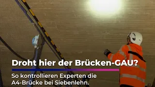 How safe is the A4 bridge at Siebenlehn? | Sachsen Fernsehen
