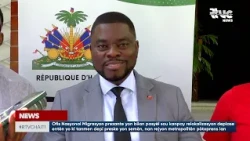 National Migration Office presents a partial report on the relocation campaign for internally dis...