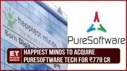 Happiest Minds Aims To Acquire 100% Stake In Puresoftware Tech For Rs.779 Cr | Venkatraman Narayanan