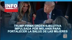Trump signs executive order pushed by Melania to strengthen women's health