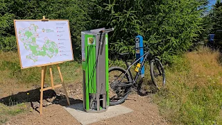 Self-service bike repair stations in the Wałbrzych district