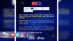 EDİRNE, AFETLERE KARŞI ULUSLARARASI PROJEYLE GÜÇLENİYOR EDİRNE, AFETLERE KARŞI ULUSLARARASI PROJEYLE GÜÇLENİYOR