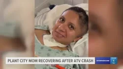 Plant City mom awake from coma after ATV incident, but road to recovery remains long