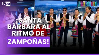 ¡EN VIVO! Santa Bárbara recibe homenaje con zampoñas en "Jiwasanaka"