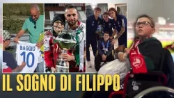 Colpito da una malattia rara, incontra le star del calcio: la storia di Filippo Leuzzi