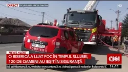O biserică a luat foc în timpul slujbei, 120 de oameni au ieșit în siguranță O biserică a luat foc în timpul slujbei, 120 de oameni au ieșit în siguranță