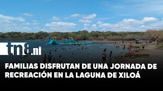 Families enjoy a refreshing Sunday at Xiloá Lagoon