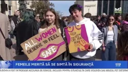 Marș Feminist la Chișinău: participanții cer mai multă protecție pentru femei