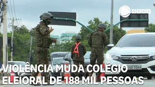 Violence changes polling places for 188,000 people in Rio de Janeiro