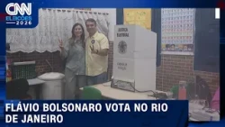 Flávio Bolsonaro vota no Rio de Janeiro | CNN ELEIÇÕES