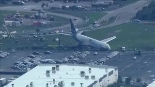 Federal investigators probe Amazon cargo jet's fiery runway crash that killed 5 in Miami