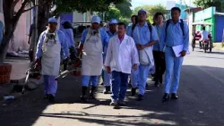 Intensa lucha contra vectores en Managua