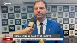 Crime dentro de residência termina com dona da casa morta por inquilina