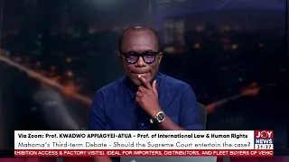 Mahama's third-term debate: This is not a matter that should occupy the Supreme Court’s attention.