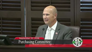 Purchasing Committee - September 22, 2026
