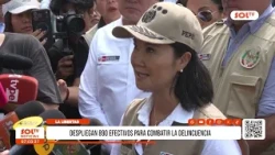 Trujillo: 890 officers deployed to combat crime