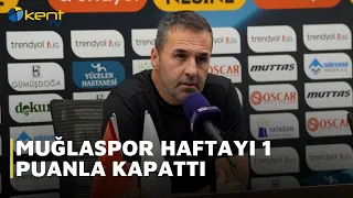 MUĞLASPOR ENDS THE WEEK WITH 1 POINT