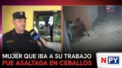 Mujer que iba a su trabajo fue asaltada en Ceballos Mujer que iba a su trabajo fue asaltada en Ceballos