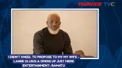 I Didn't Kneel To Propose To My My Wife - Lanre Olusola Opens Up just mere entertainment- Ramatu